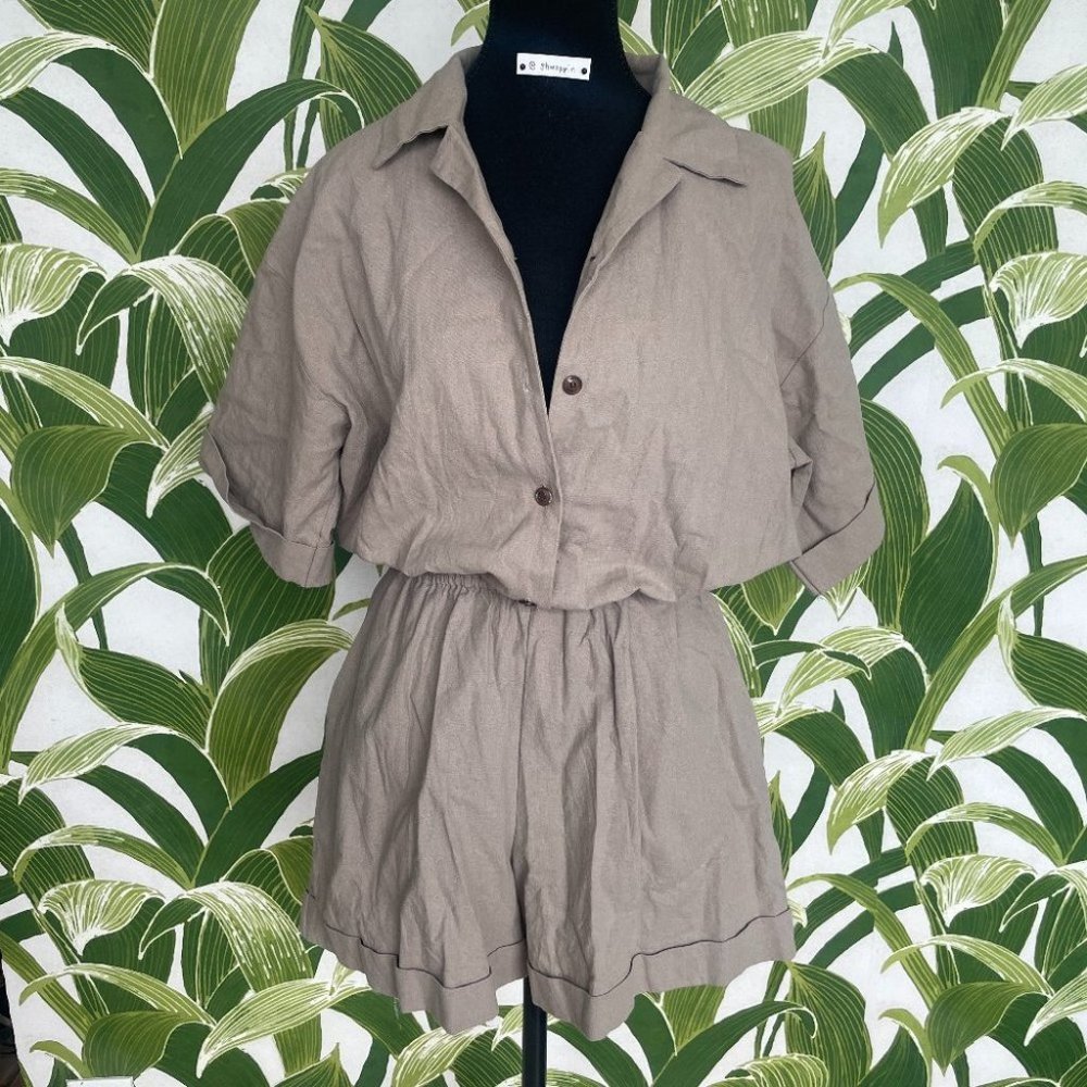 Oak + Fort Short Romper